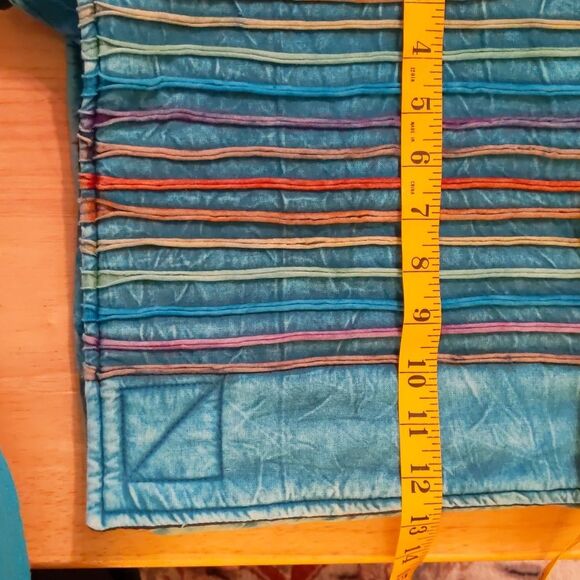 Laptop Messenger Bag Boho Cotton Distressed Retro Hippie - Picture 9 of 11